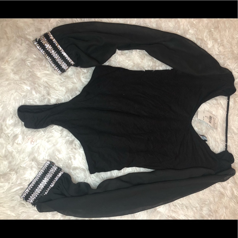 Black Fashion Nova Body Suit